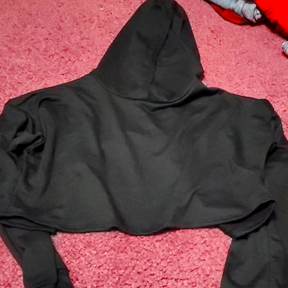 Black crop top